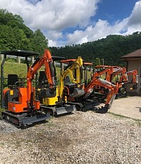 1 Ton mini excavators